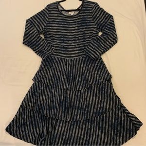 2XL LuLaRoe Georgia Tiered Dress - worn once